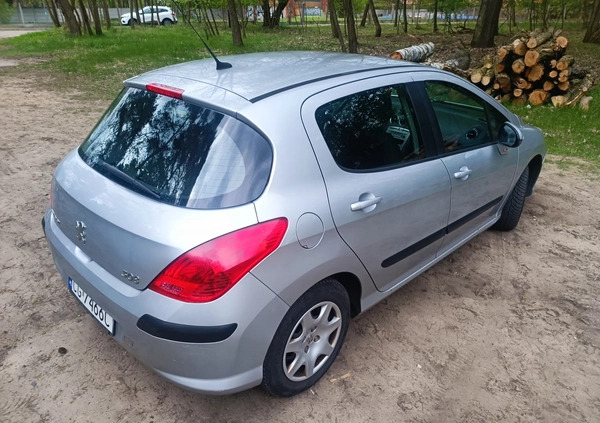 Peugeot 308 cena 9500 przebieg: 163158, rok produkcji 2007 z Grudziądz małe 379